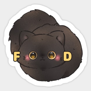 cat food Sticker